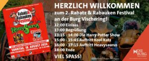 Timetable Rabatz und Rabauken Festival 2024