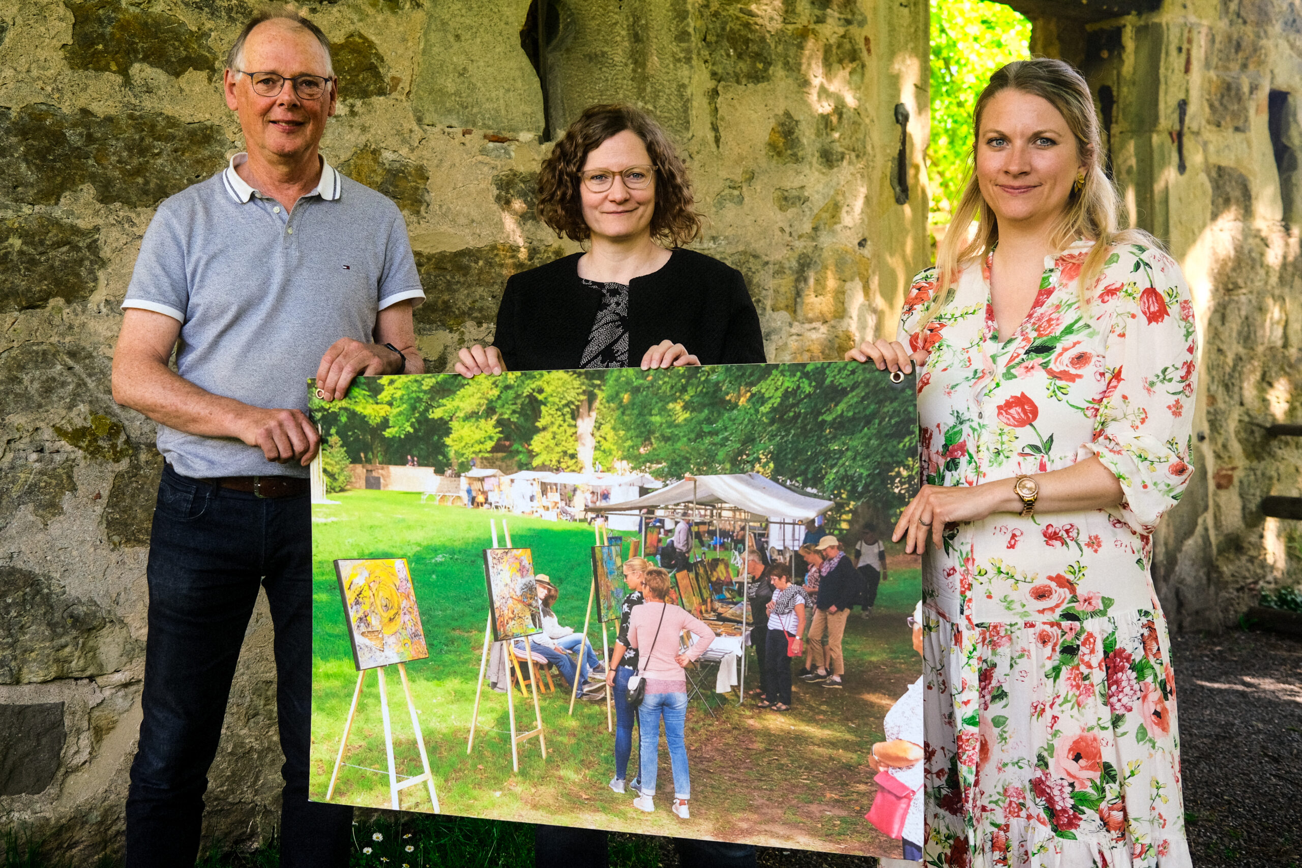Kunst im Park Ldinghausen  burg-vischering