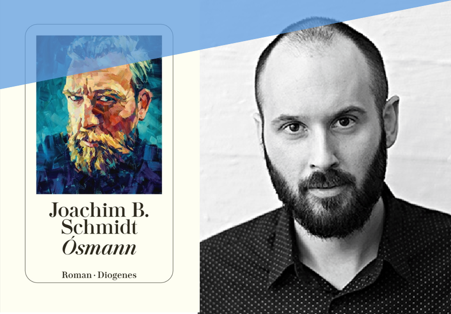 Buch "Ósmann" und Autor Joachim B. Schmidt