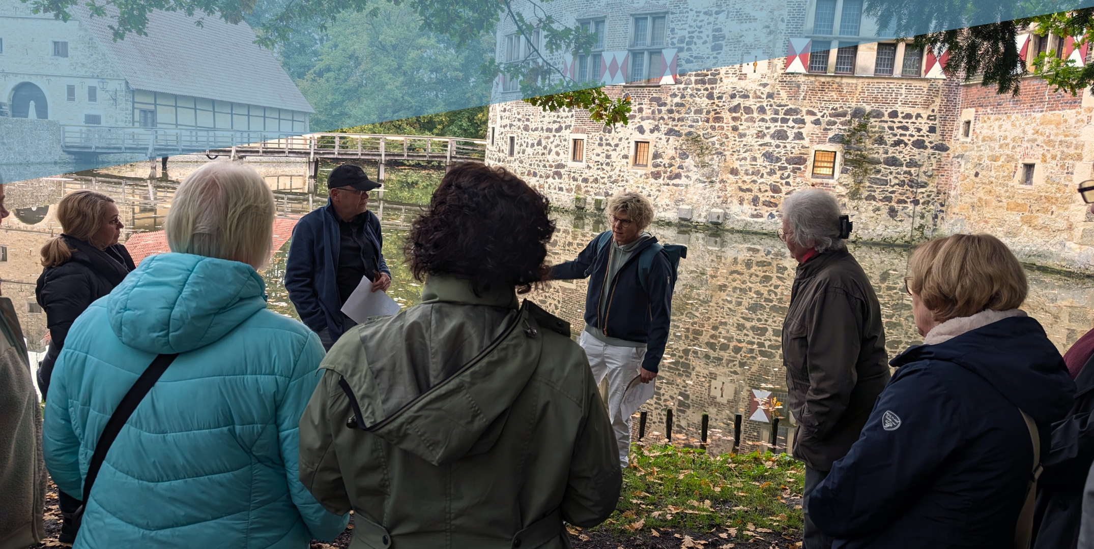 Rundgang Außengräfte ©Lukas Bertels, Kreis Coesfeld